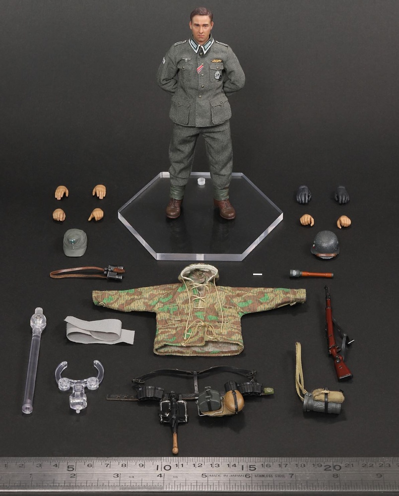 Suboficial de Infantería de la Wehrmacht Freid, Palm Hero Series WWII, 1:12, Did XD80029 