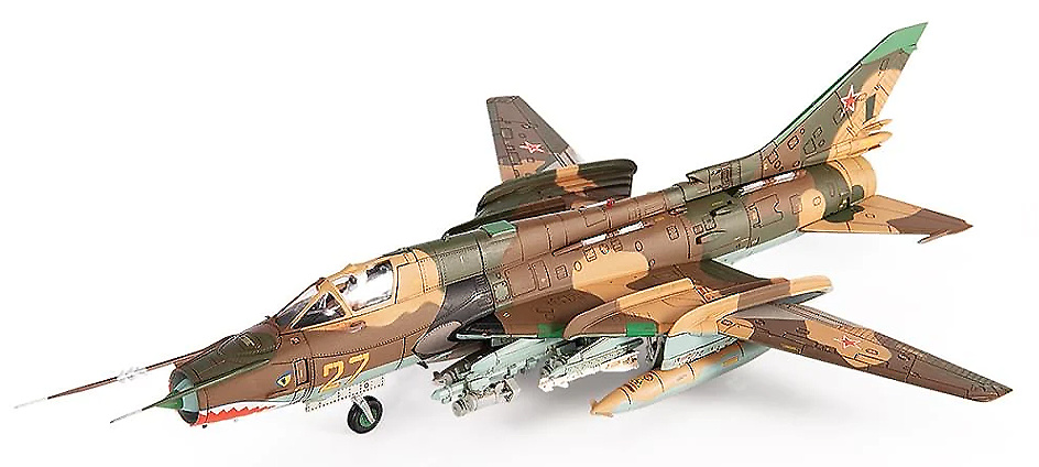 Sukhoi SU-17 Fitter, Fuerza Aérea Rusa, 20º Rgto. de Caza-Bombardero, 1992, 1:72, JC Wings 