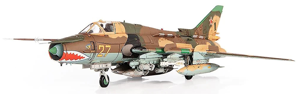 Sukhoi SU-17 Fitter, Fuerza Aérea Rusa, 20º Rgto. de Caza-Bombardero, 1992, 1:72, JC Wings 