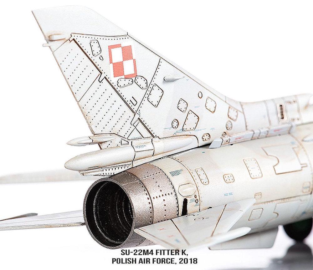 Sukhoi Su-22M4 Fitter, Fuerza Aérea Polaca, 2018, 1:72, JC Wings 
