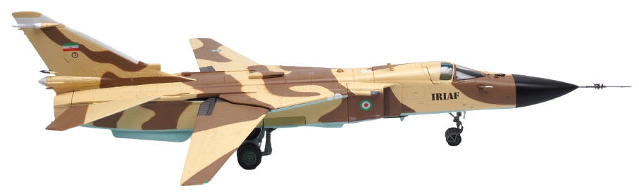 Sukhoi Su-24MK Fencer-D, IRIAF, 71 TFS, Base Aérea de Shiraz, Irán, 1:72, Calibre Wings 