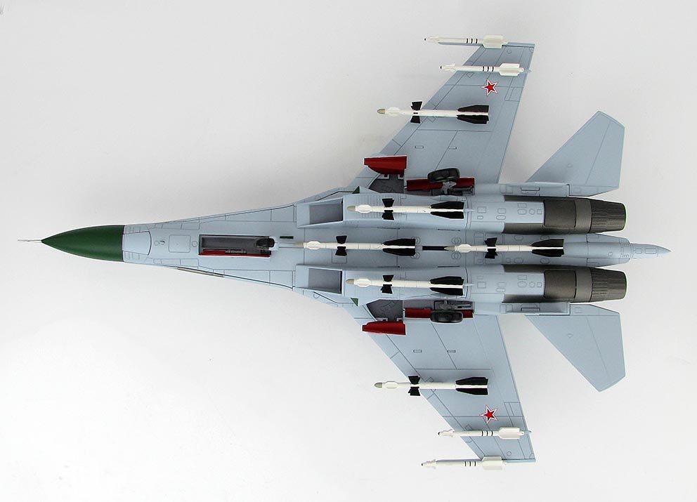 Sukhoi Su-27 Flanker B (Primera Versión) Red 36, Ejército del Aire Ruso, Mar de Barents, 1987, 1:72, Hobby Master 
