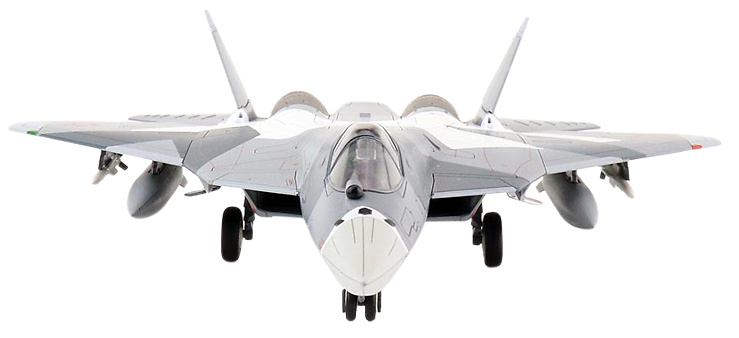 Sukhoi Su-57 Felon, Fuerza Aérea Rusa, Blue 054, Rusia, Enero de 2013, 1:72, Hobby Master 