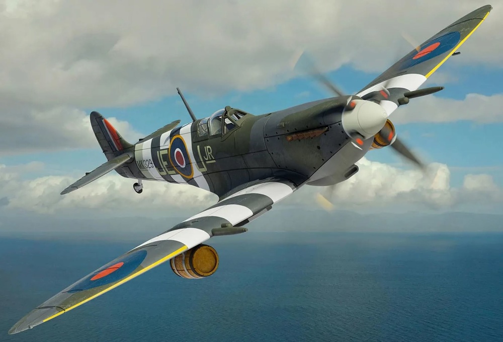 Supermarine Spitfire Mk.IX W/Cdr. J.E. Johnson, 1:72, Corgi 