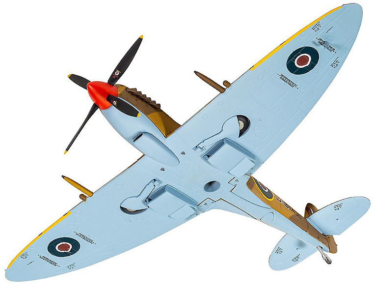 Supermarine Spitfire MkIXc, GC Colin Gray, Operación Husky, Julio 1943, 1:72, Corgi 