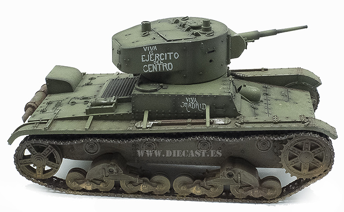 T-26, Modelo de 1935, Tanque Ligero Republicano, 1:30, John Jenkins 