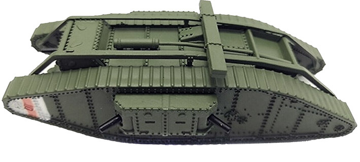 Tanque Británico Mark IV (hembra), 1ª Guerra Mundial, 1:100, Panzerkampf 