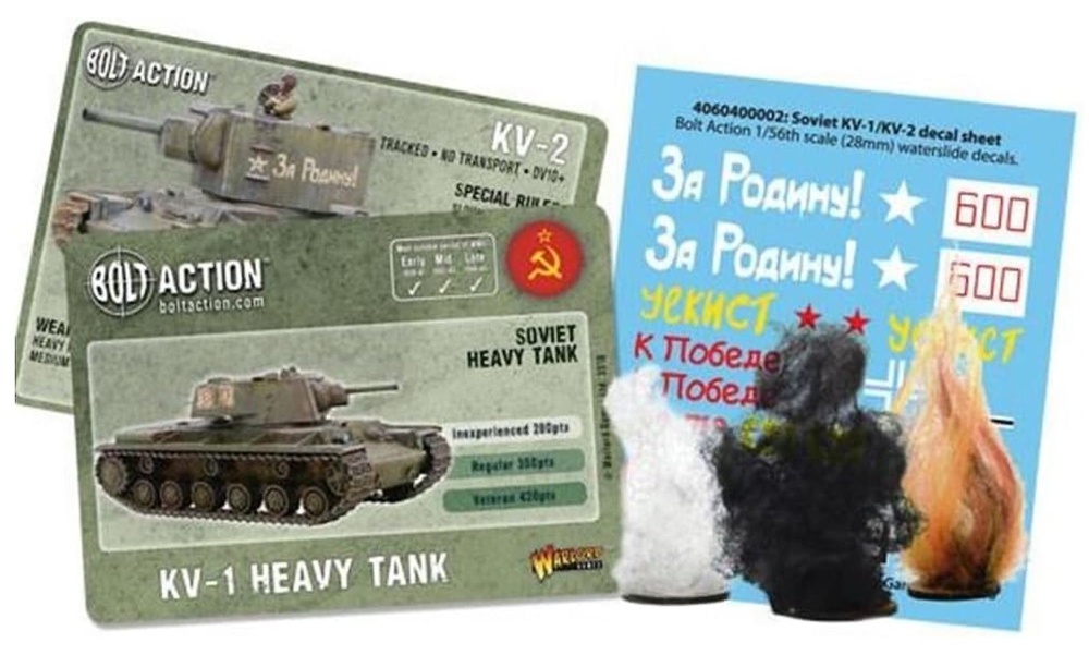 Tanque Pesado KV-1/KV-2, Warlord Games 