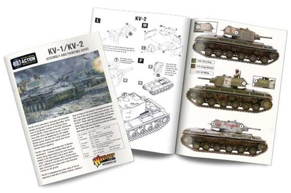 Tanque Pesado KV-1/KV-2, Warlord Games 