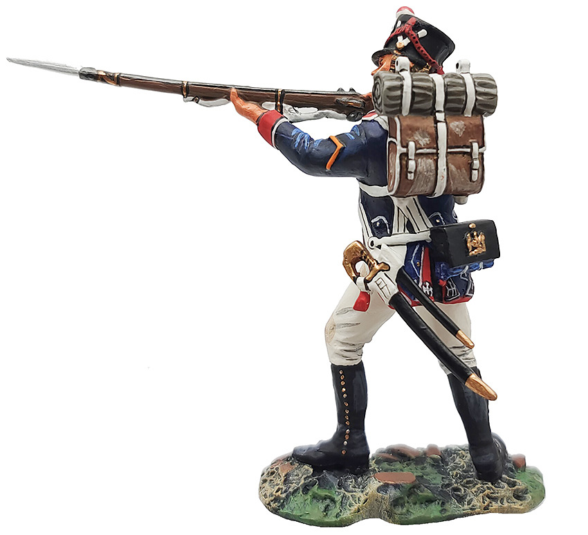 Tirador de la Joven Guardia apuntando de pie, 1810, Francia, 1:30, Patriot Models 