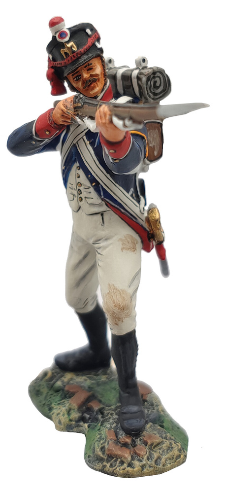 Tirador de la Joven Guardia apuntando de pie, 1810, Francia, 1:30, Patriot Models 
