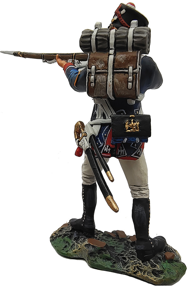 Tirador de la Joven Guardia apuntando de pie, 1810, Francia, 1:30, Patriot Models 