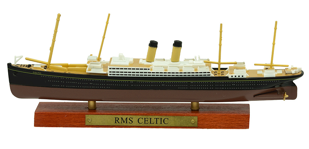 Transatlántico RMS Celtic, Gran Bretaña, 1906, 1:1250, Atlas 