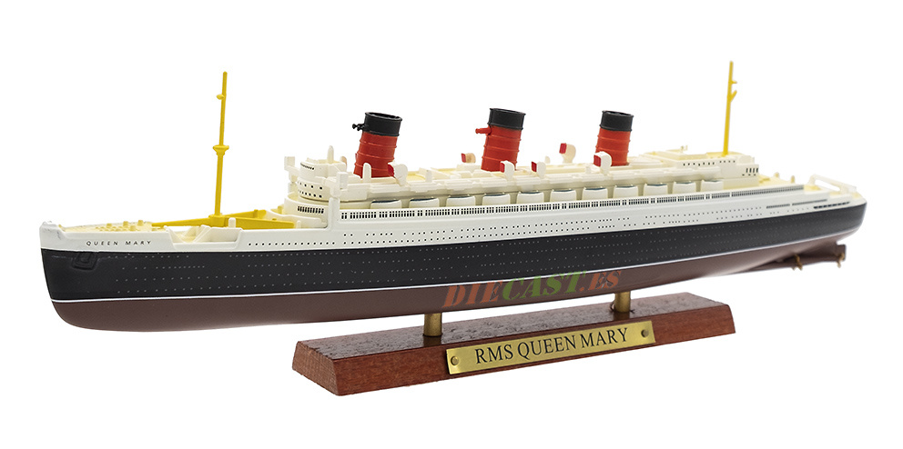 Transatlántico RMS Queen Mary, Gran Bretaña, 1936, 1:1250, Atlas 