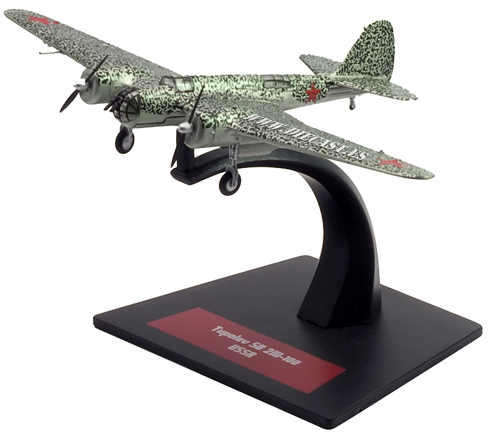 Tupolev SB-2 M-100, (Katiuska), USRR, 1:144, Altaya 