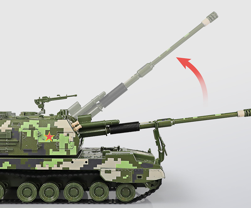 Type 05A - PLZ-05, 155 mm, obús autopropulsado, EPL de China, 1:50, KDW 