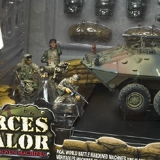 U.S. LIGHT ARMOURED VEHICLE LAV-25 , 1:32, Forces of Valor 