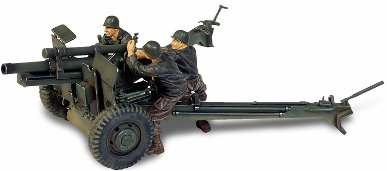 U.S. M2A1, 105 mm.HOWITZER, FRANCE 1944,1:32, Forces of Valor 