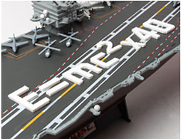 USS Portaaviones Enterprise CVN-65, Mar Mediterráneo, 2001, 1:700, Forces of Valor 