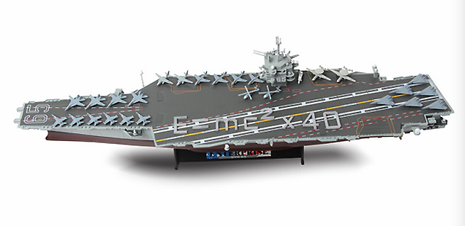 USS Portaaviones Enterprise CVN-65, Mar Mediterráneo, 2001, 1:700, Forces of Valor 
