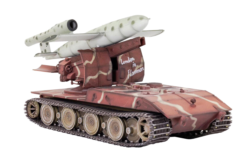 Waffentrager en E-100 con misil V1, Alemania, 1946, 1:72, Modelcollect 