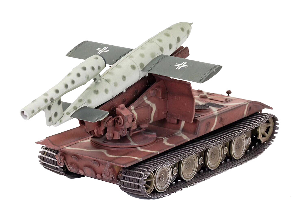 Waffentrager en E-100 con misil V1, Alemania, 1946, 1:72, Modelcollect 