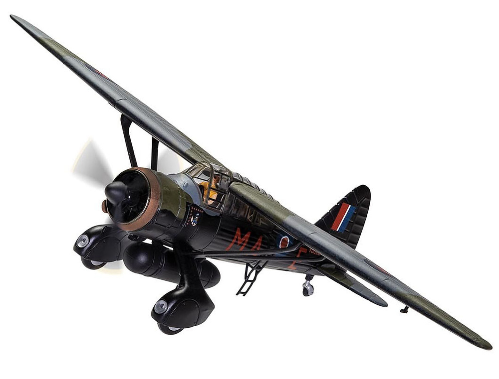 Westland Lysander Mk.IIIA(SD) V9822, RAF No.161 Squadron, Operaciones Especiales, 1:72, Corgi 