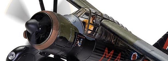 Westland Lysander Mk.IIIA(SD) V9822, RAF No.161 Squadron, Operaciones Especiales, 1:72, Corgi 