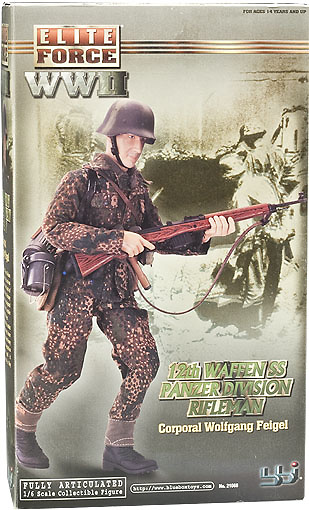 Wolfgang Feigel, 12th Waffen SS Panzer Division, Rifleman, 1:6, Elite Force 