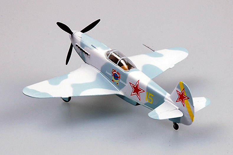 Yak-3, Normandie Niemen, 1st Guards Fighter, Division Fuerza Aérea Soviética, 1945, 1:72, Easy Model 
