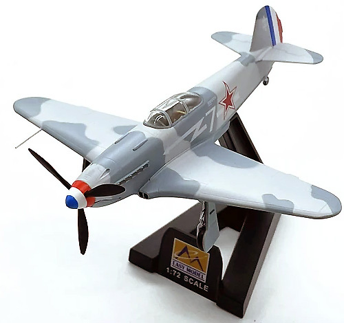 Yak-3, Normandie Niemen, 1st Guards Fighter, Division Fuerza Aérea Soviética, 1945, 1:72, Easy Model 