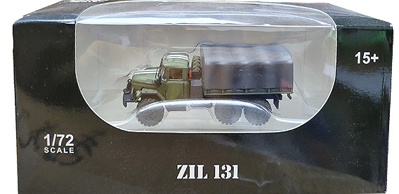 ZIL131, Camión de 3,5 toneladas 6x6, Fuerzas Terrestres de Ucrania, Ucrania, 2022, 1:72, Legion 