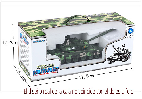 ZTZ-99 (Tipo 99) MBT, Ejército Popular de Liberación de China, 1:35, KDW 