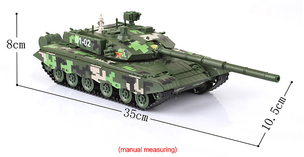 ZTZ-99 (Tipo 99) MBT, Ejército Popular de Liberación de China, 1:35, KDW 
