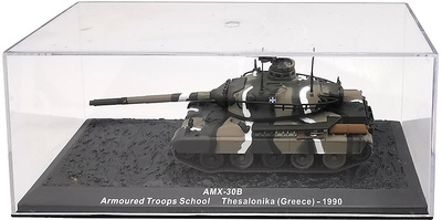 AMX-30B Armoured Troop School, Thesalonika, Grecia, 1990, 1:72, Altaya