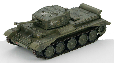 British Cromwell IV 1st Regiment, Czech Independent Brigade, Dunkirk, May 1945, 1:72, Hobby Masters