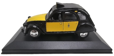 Citroën 2CV "Dos Caballos", década de los 60-70, Barcelona, 1:43, Atlas
