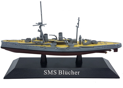Crucero Pesado SMS Blücher, Kaiserliche Marine, 1910, 1:1250, DeAgostini