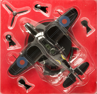 Defiant NF Mk.II, Wittering, Gran Bretaña, 1941, 1:72, Altaya