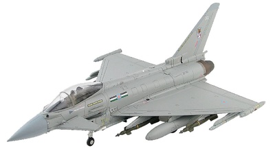 Eurofighter EF-2000 Typhoon ZK361, RAF/Fuerza Aérea Emir de Qatar, Coningsby, 2020, 1:72, Hobby Master