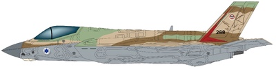 F-35I "Adir" 268, Tayeset 119, Esquema Ficticio "Escuadrón Murciélago", IAF