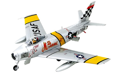 F-86F Sabre 52-4584, "Mig Mad Marine" Major John Glenn,  25th FS, Corea, 1953, 1:72, Hobby Master