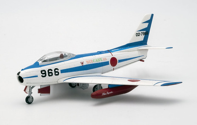 F-86f-40 Sabre "Blue Impulse", JASDF, Japón, 1:100, DeAgostini