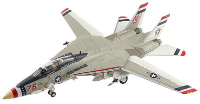 F14A Tomcat, "Bicentennial Scheme" 159616, VF-124, EEUU, 1976, 1:72, Hobby Master