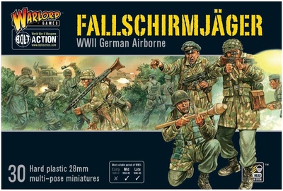 Fallschirmjager, Paracaidistas Alemanes, Warlord Games
