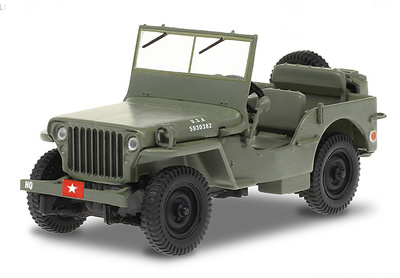 Jeep Willys MB (1942) "MASH", 1:43, Greenlight