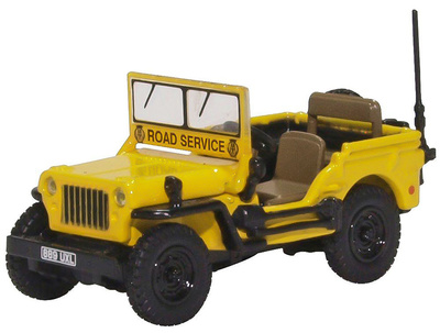 Jeep Willys MB AA "Road Service", 1:76, Oxford