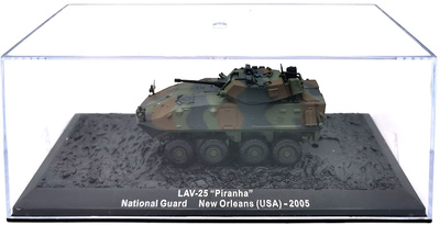 LAV-25 "Piranha", National Guard, Nueva Orleans, USA, 2005, 1:72, Altaya