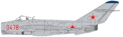 MIG-17F Fresco C 0478, Fuerza Aérea Unión Soviética