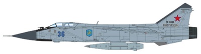 MIG-31K (con misiles KH-47) Bort 36, Rusian (con 4 misiles R-37)